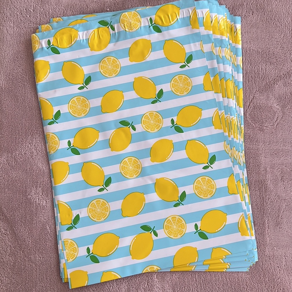 48pc set Thank You Cards & Poly mailers bundle Lemons - Picture 8 of 9